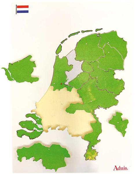 Zinloos bronzen kleermaker Puzzel Nederland provincies online kopen | Aduis