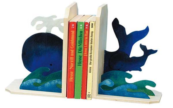 revolutie Verzwakken hoofdstuk Boekensteunen met 3D effect - walvis online kopen | Aduis