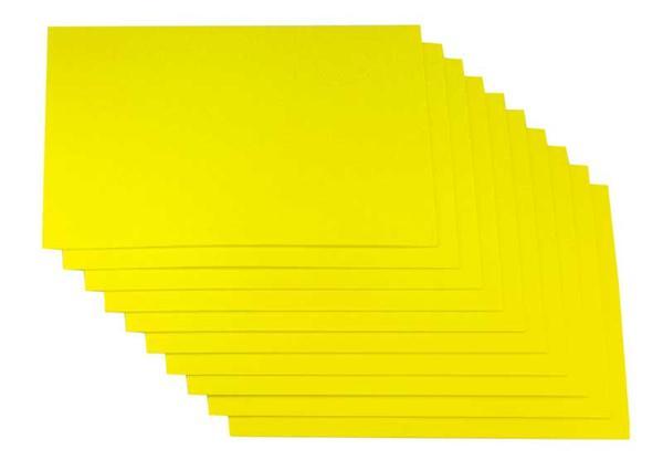 Intensief In Verantwoordelijk persoon Schuimrubber/foam om te knutselen, 10 stuks, 20 x 29 cm in geel online  kopen | Aduis