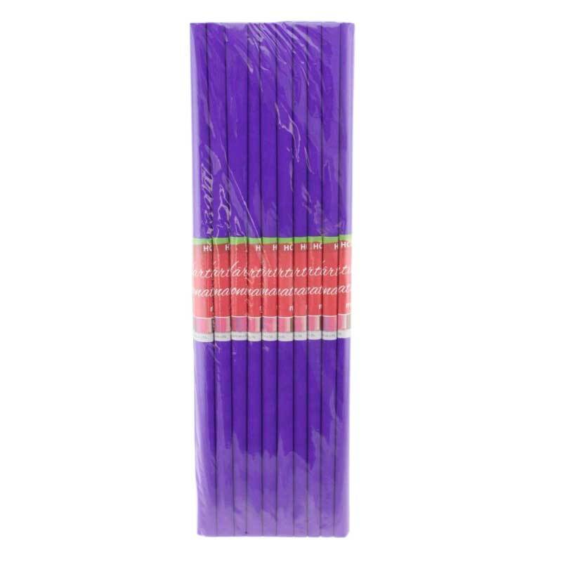 Papier cr&#xEA;pon - 50 cm, violet