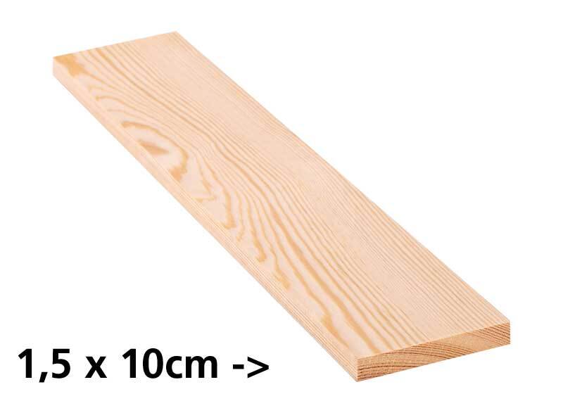 Grenen plank 10 cm, x 10 cm online Aduis